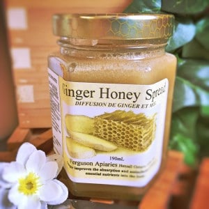 Ferguson Apiaries Ginger Honey Spread